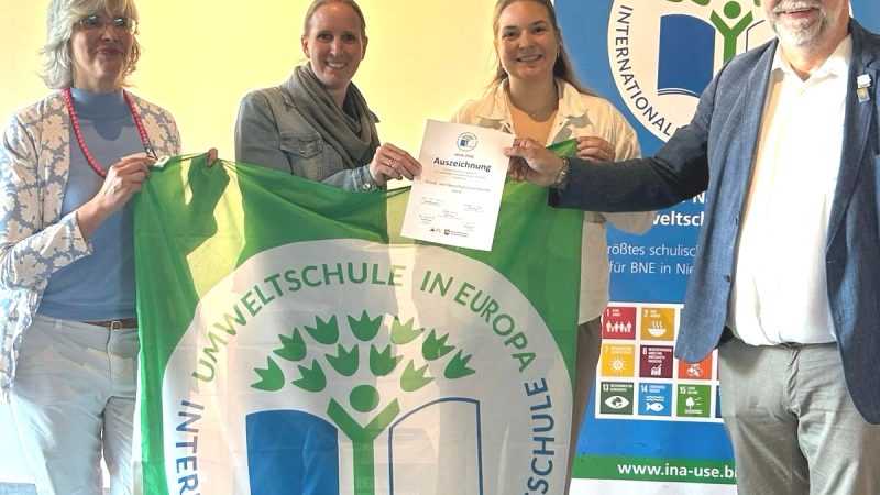 Erneute Auszeichnung als Umweltschule am 29. 09.2026